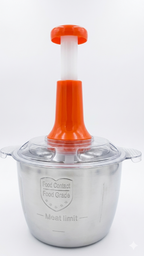 Manual Stainless Steel Multifunctional 3L Hand Push Chopper