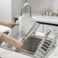 MULTIFUNCTIONAL KITCHEN DRAIN PAD & MICROFIBER  CLOTH TOWEL FOR CAR WASH 28 X 38 CM 600 GSM Up to 15% Off
